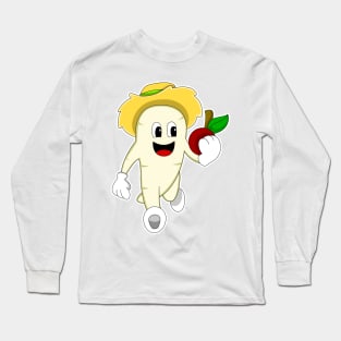 Radish as Farmer with Fruit Long Sleeve T-Shirt